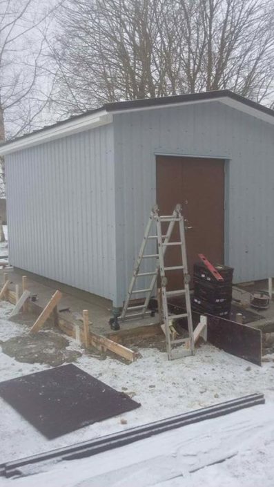 Käru pumpla ehitus. Käru pumpla ehitus.